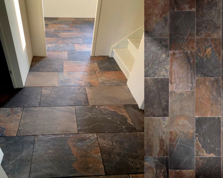 Unicom starker-Slate multicolour-keramisch natuursteen-Vlagsma tegelwalhalla