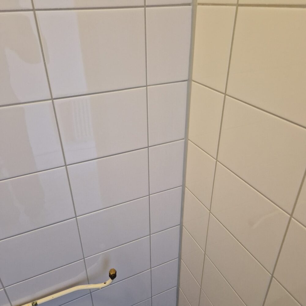 Keracom glans wit 20x30 witte wandtegels