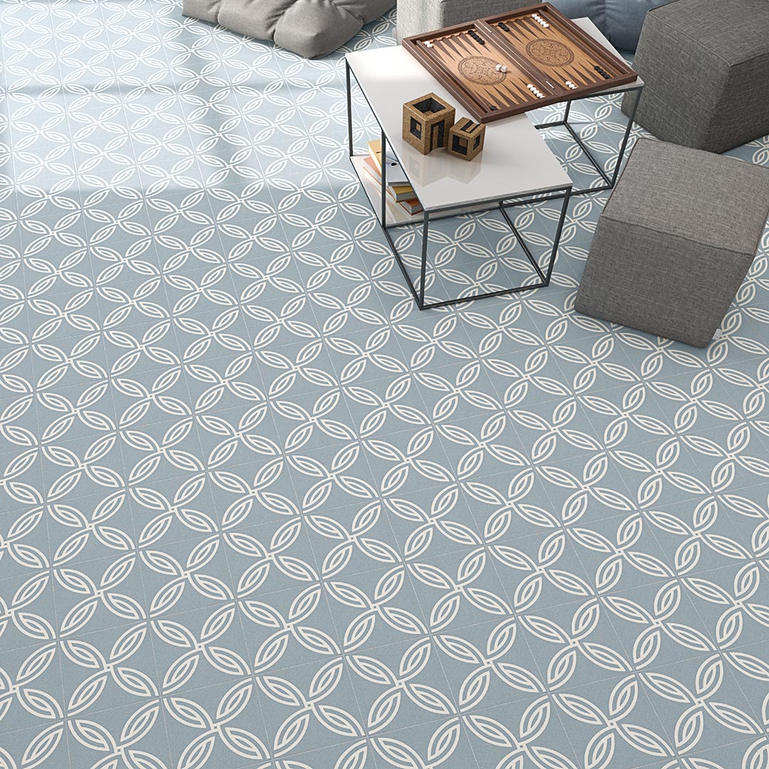 vives alameda andrassy r cielo blauw 20x20 keramische portuguse vloertegels