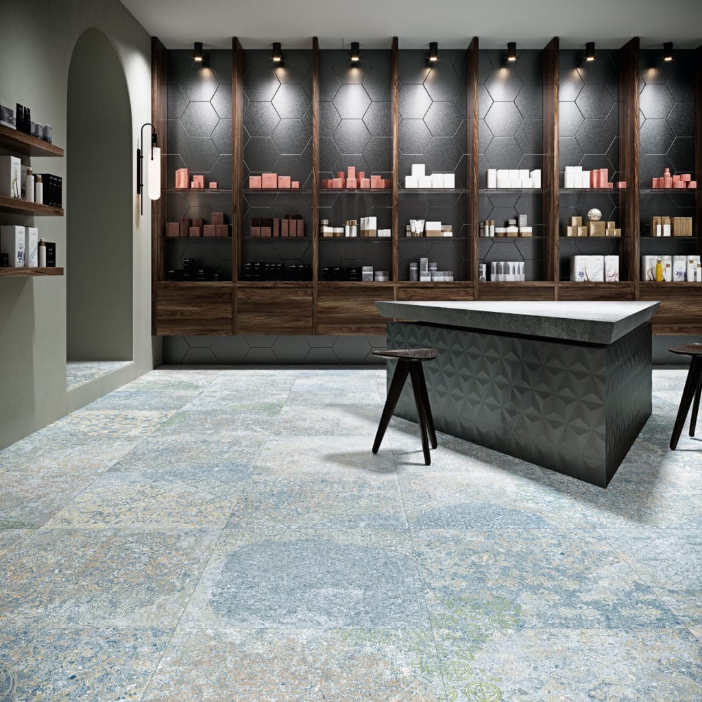 Aparici Bohemian Blue bij Vlagsma tegelwalhalla