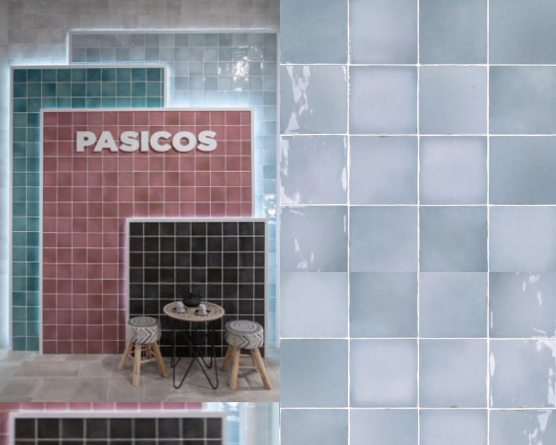 Pasicos casablanca bleu aube-13x13-witjes-Vlagsma tegelwalhalla