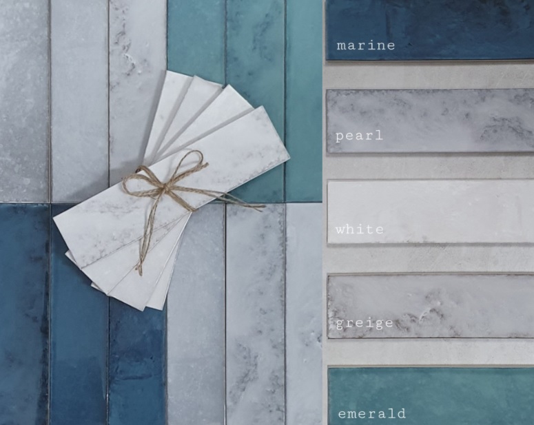 Cifre drop emerald-marine-handvorm tegels-Vlagsma tegelwalhalla