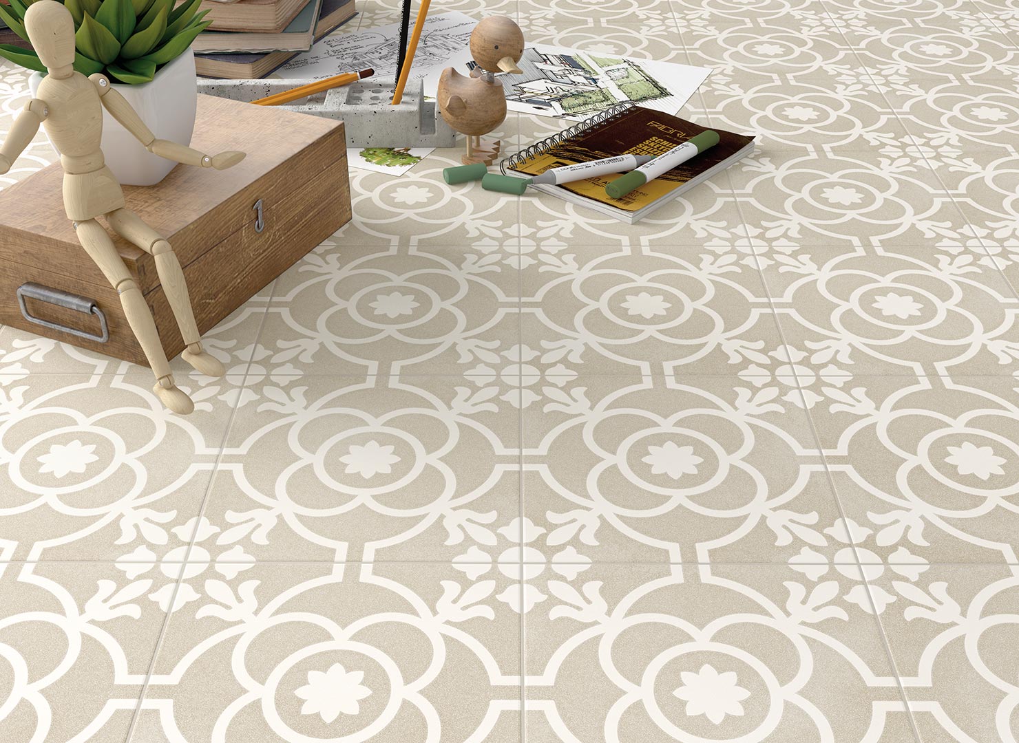 Vives svenska blomknopp siena-20x20-Vlagsma tegelwalhalla-1