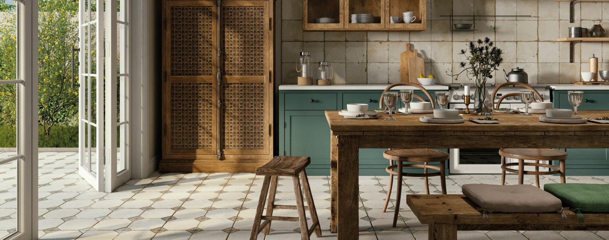 Tegels in de keuken