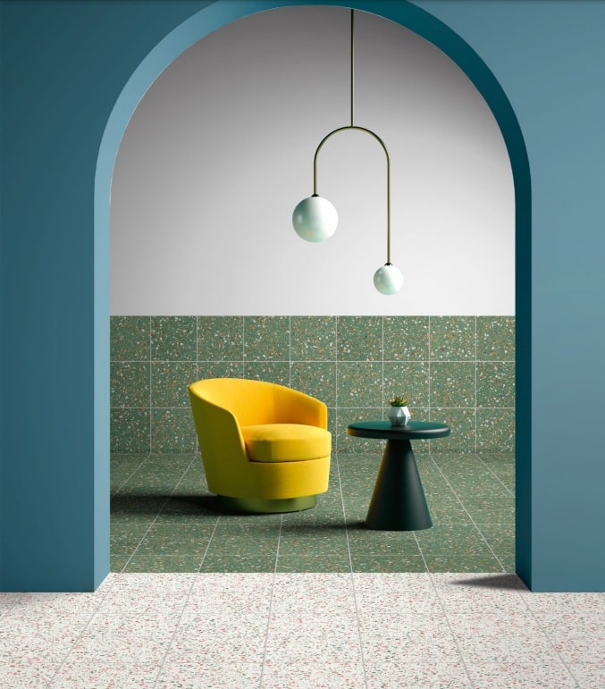 Terrazzo White Natural