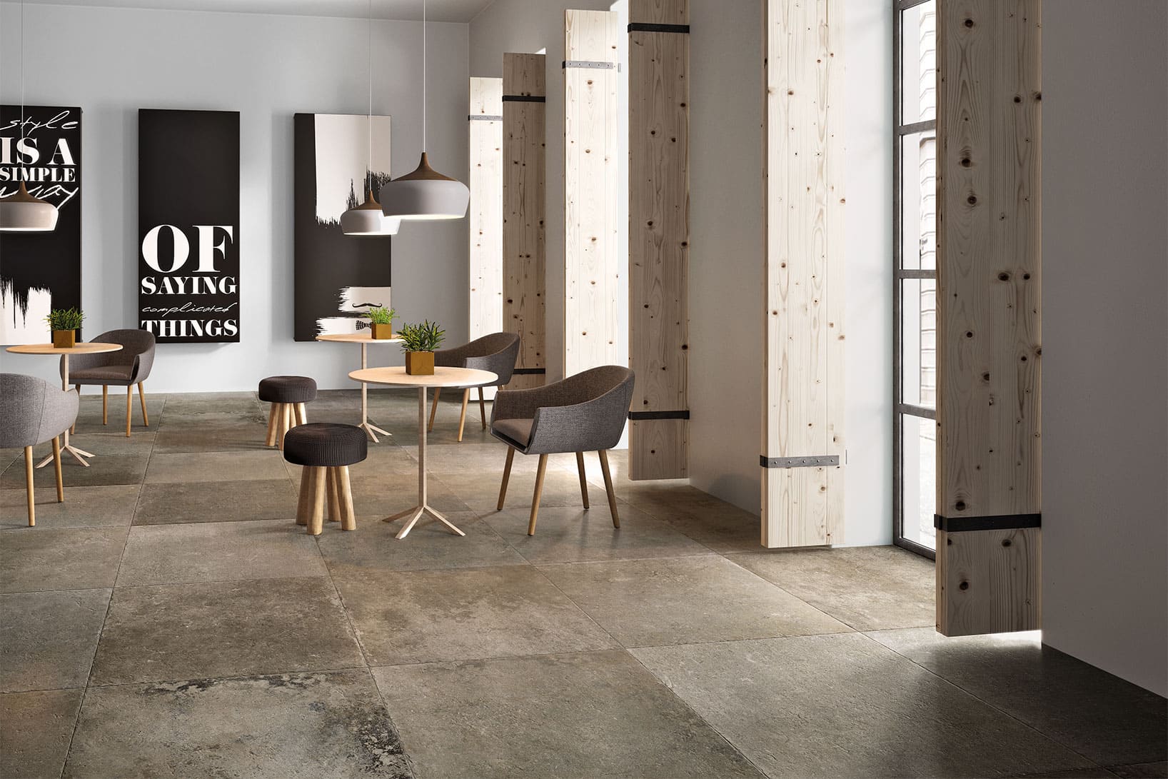 Castle stones Coem Loire moka modulo