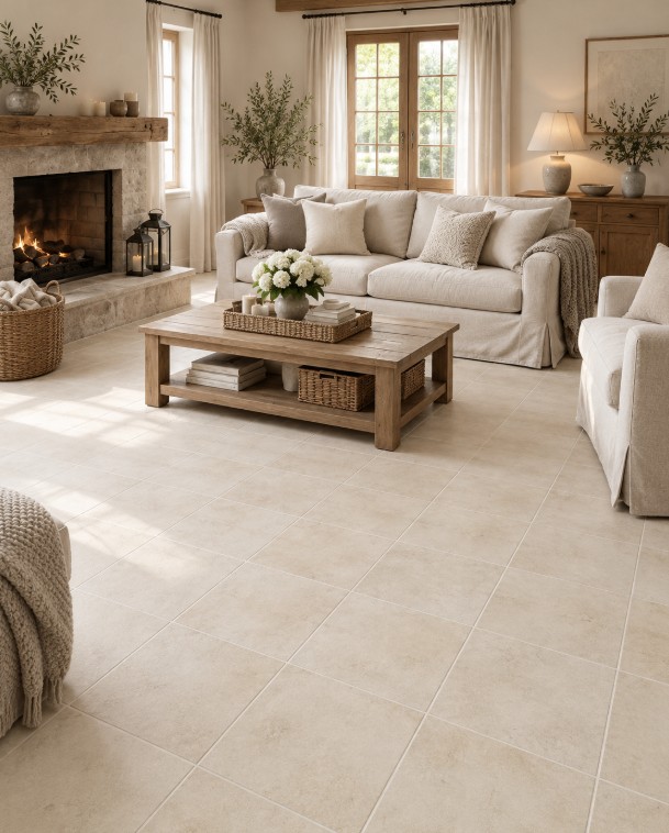 heritage ivory open haard