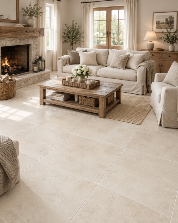 heritage ivory open haard