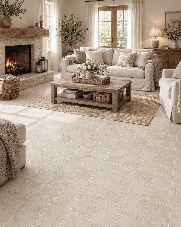 fioranese heritage ivory woonkamer