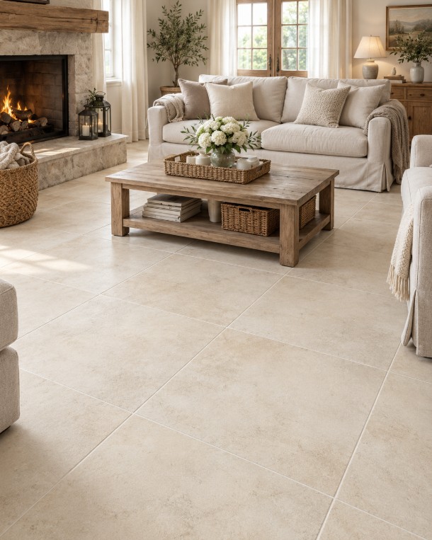 fioranese heritage ivory woonkamer