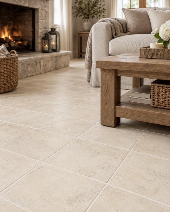 heritage ivory open haard