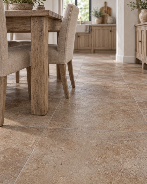 heritage walnut eetkamer