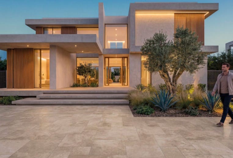 Oset Limestone Cream multi