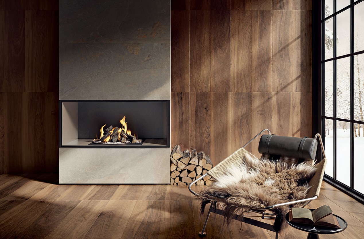 Houtlook tegels - Isla Tiles Legni D’Italia Noce Massello 30x120 - Afbeelding 3