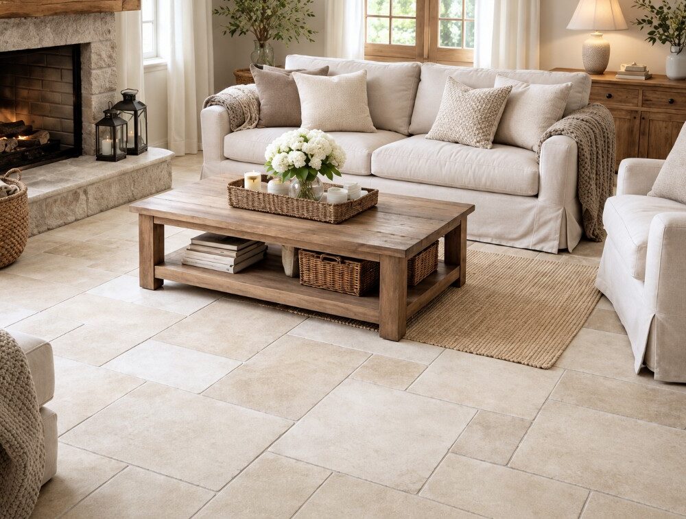 fioranese heritage ivory woonkamer