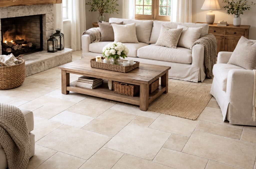 fioranese heritage ivory woonkamer