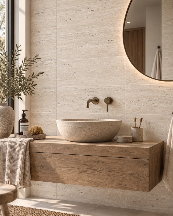 cifre liceo mat ivory badkamer