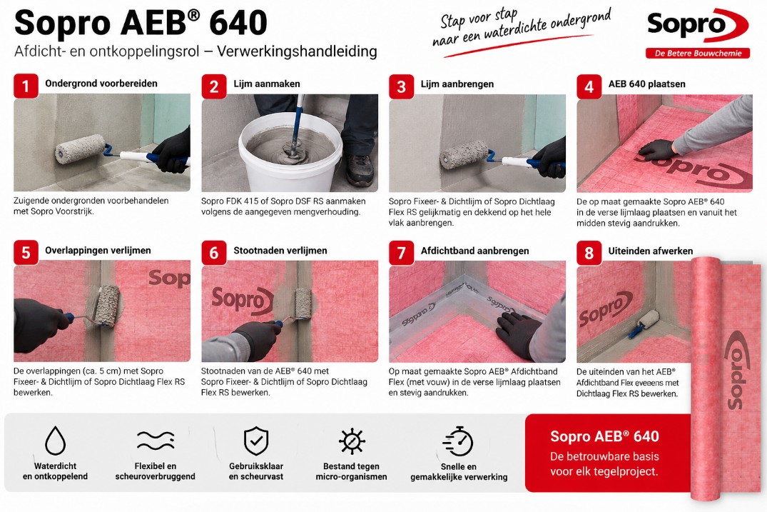 Sopro AEB 640 afdichtings- en ontkoppelingsrol - Afbeelding 2