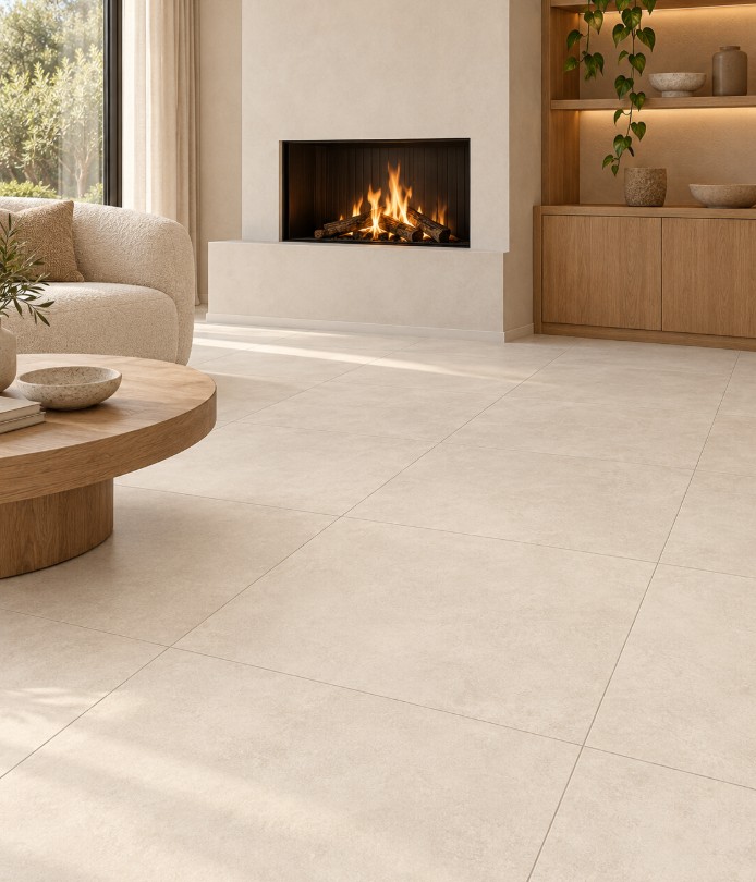 flaminia space ivory woonkamer